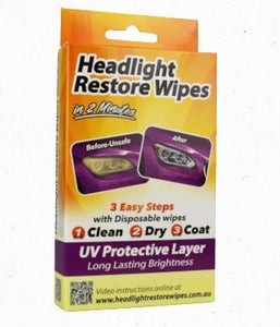 Cleaning/Detailing: Headlight Restoration Wipes x 1